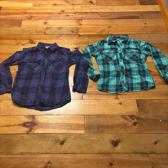 Set of Duluth Trading Co Flannel Shirts - Picture 1 of 8
